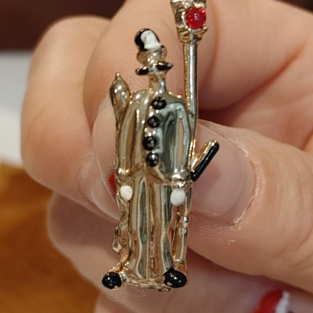 Vintage Brooch British Police Officer Bobby